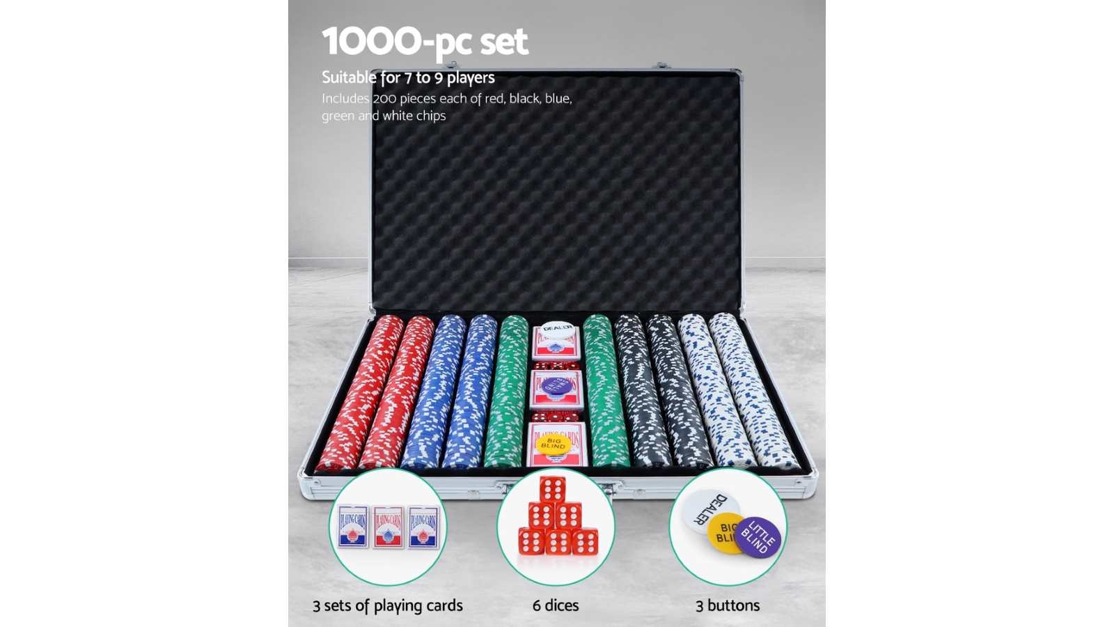 A Review Of The 1000 Ten Lineario Poker Chip Set